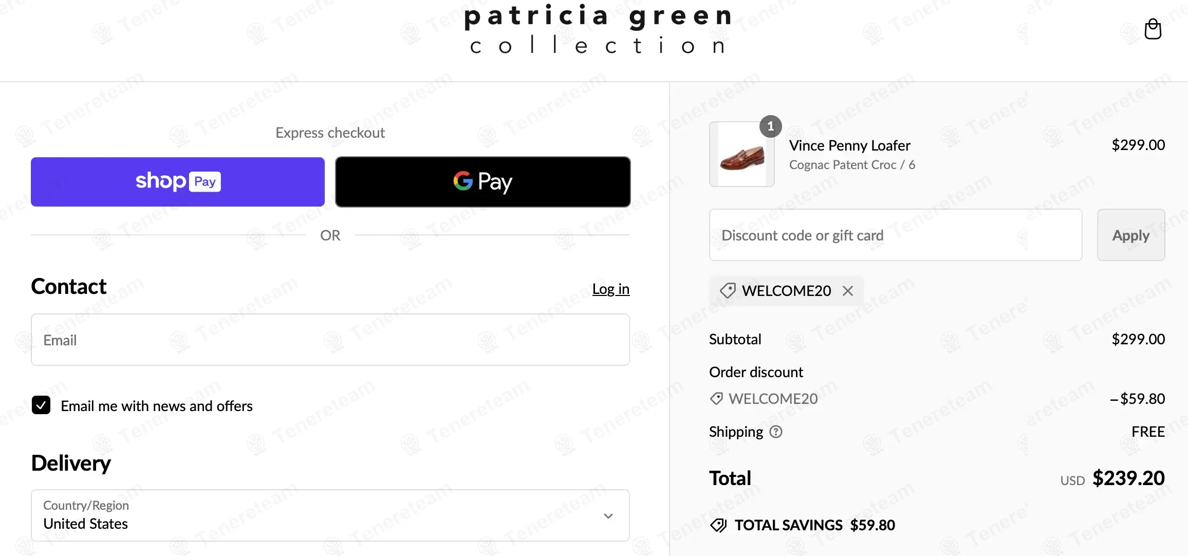 Patricia Green Collection coupon code: 20% off with WELCOME20. Tested and valid as 1 year ago.