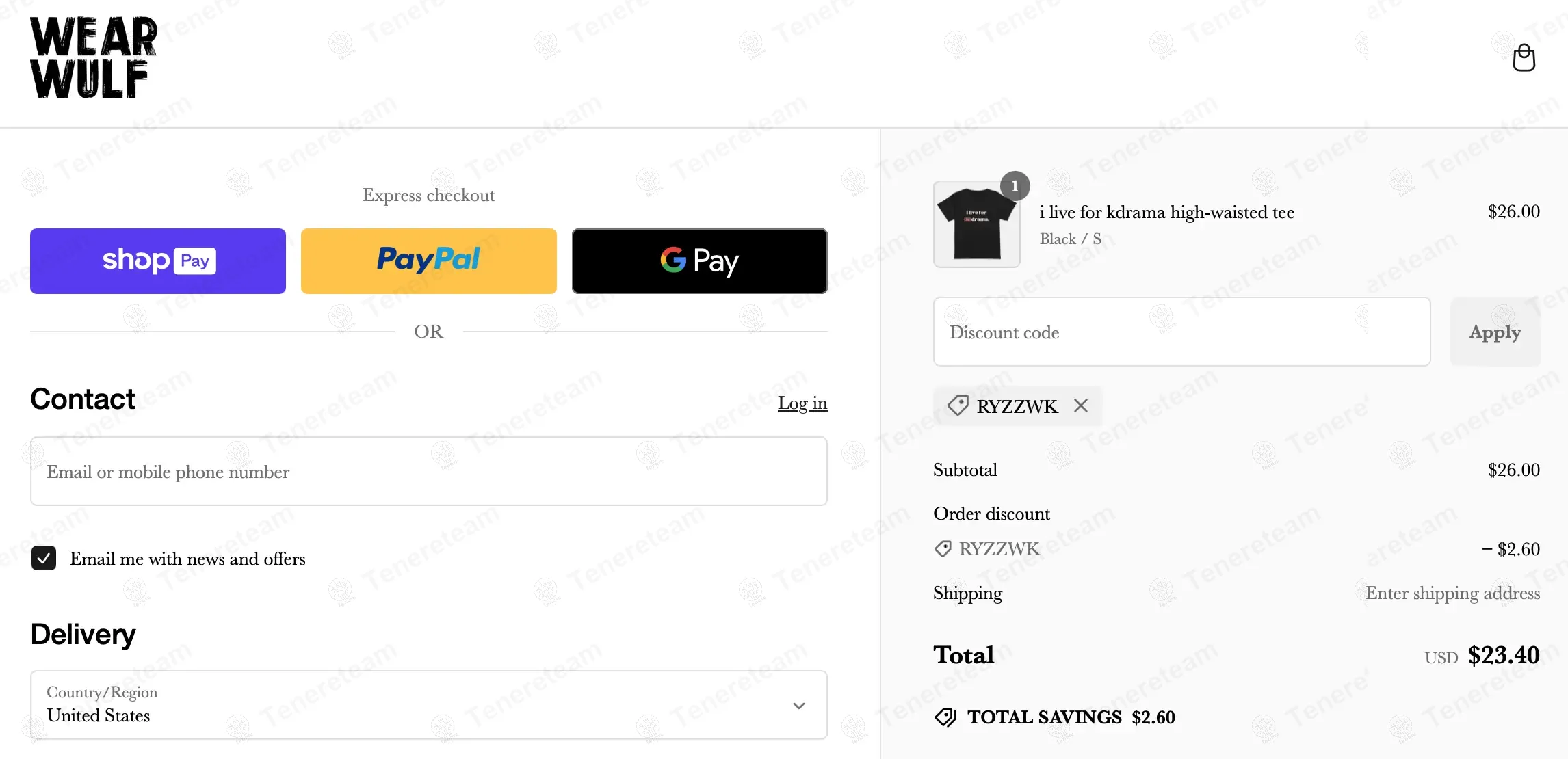 Wear Wulfit coupon code: 10% off with RYZZWK. Tested and valid as 2 months ago.