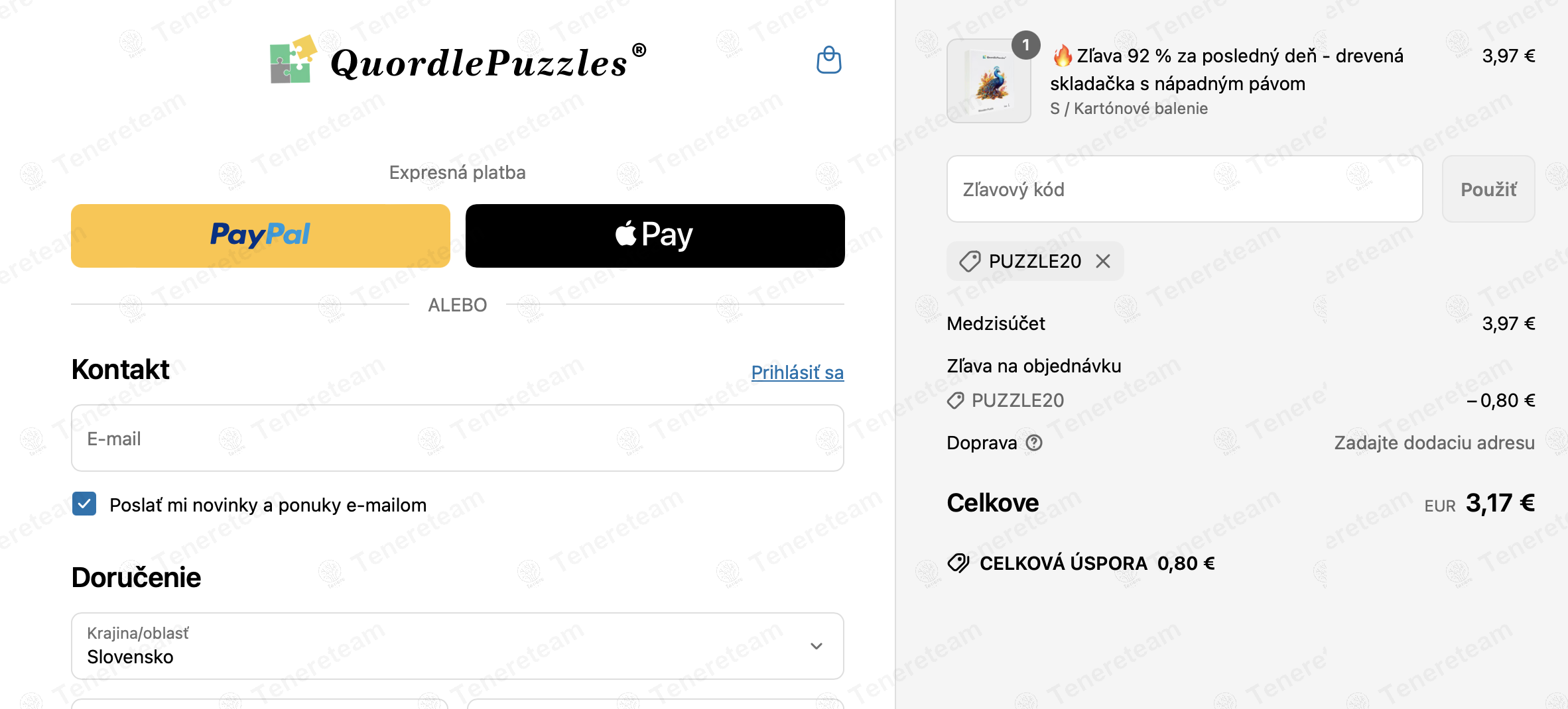 Quordle Puzzles SK coupon code: 20% off with puzzle20. Tested and valid as 1 year ago.