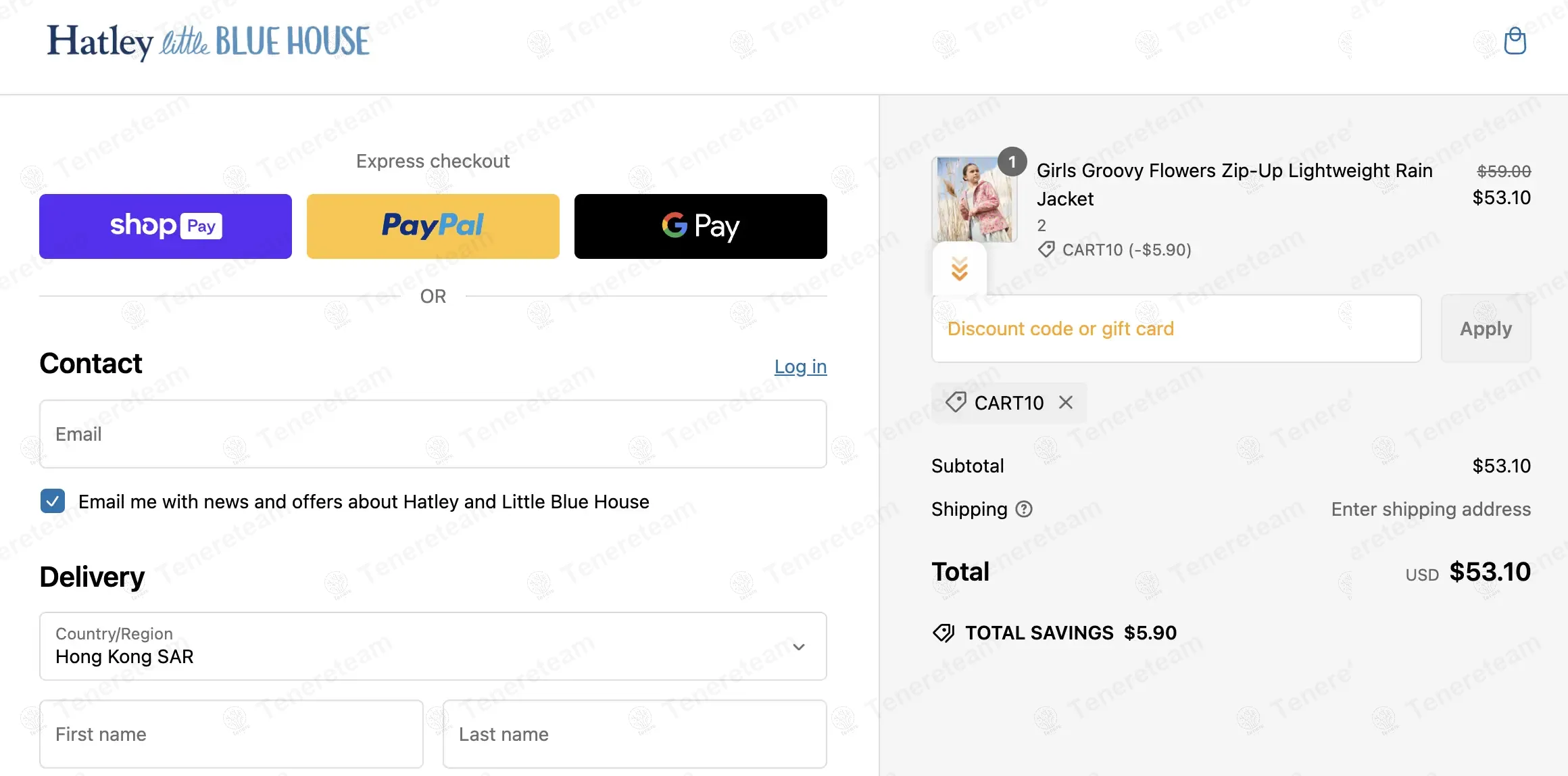 Little Blue House coupon code: 15% off with CART15. Tested and valid as 1 year ago.