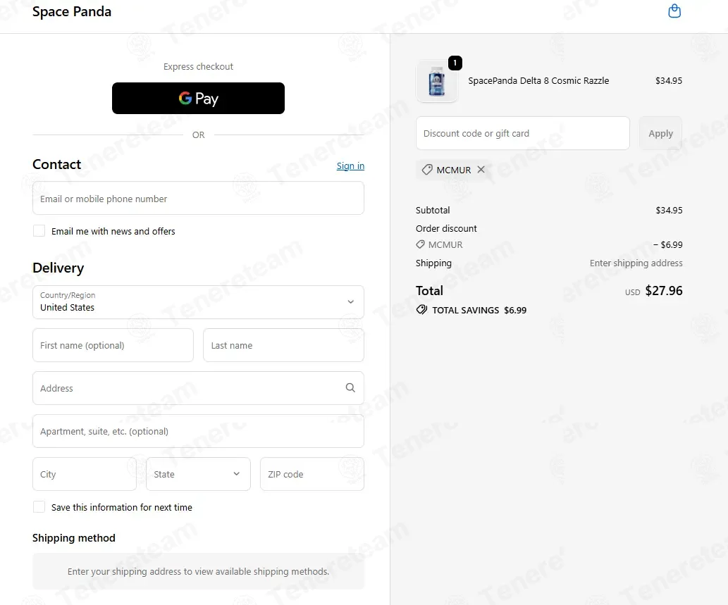 Space Panda coupon code: 40% off with PANDA40. Tested and valid as 3 weeks ago.