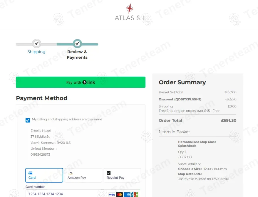 Atlas and I coupon code: 10% off with QD01TXFLN9H2. Tested and valid as 11 months ago.