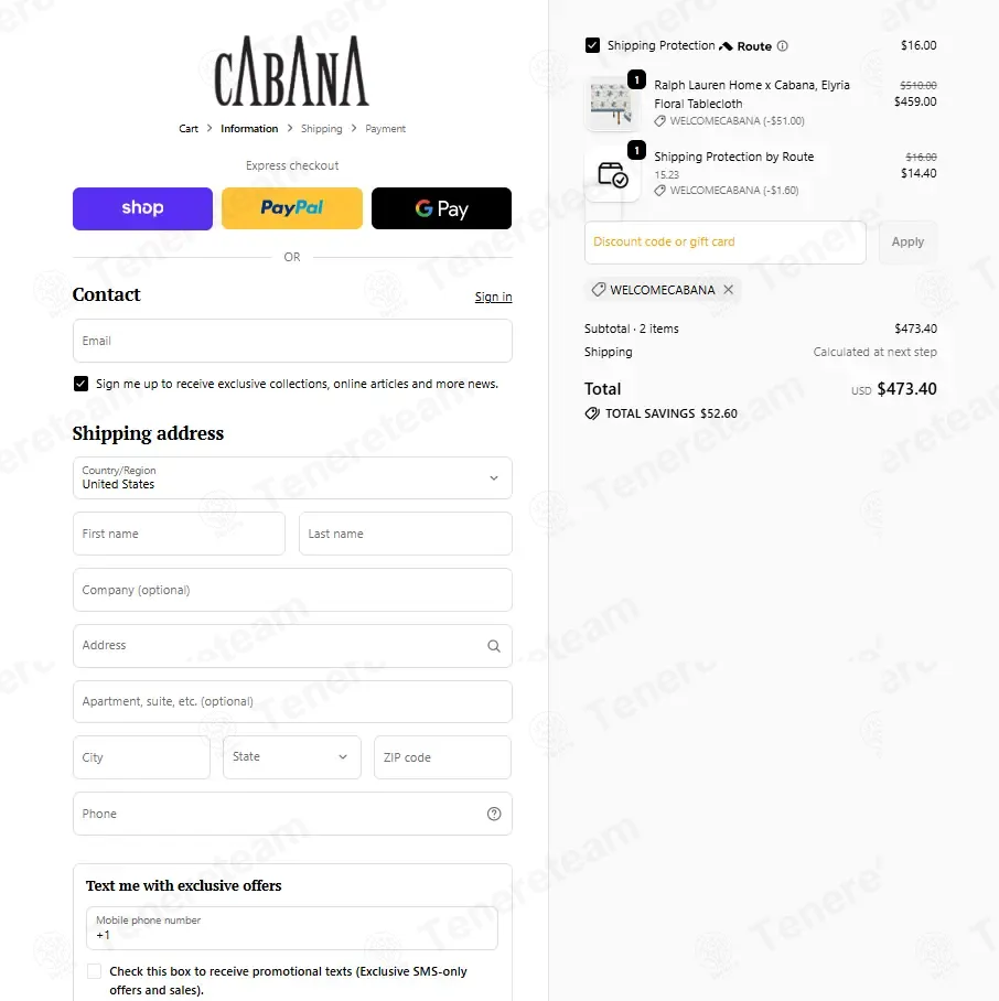 Cabana Magazine coupon code: 10% off with WELCOMECABANA. Tested and valid as 1 day ago.