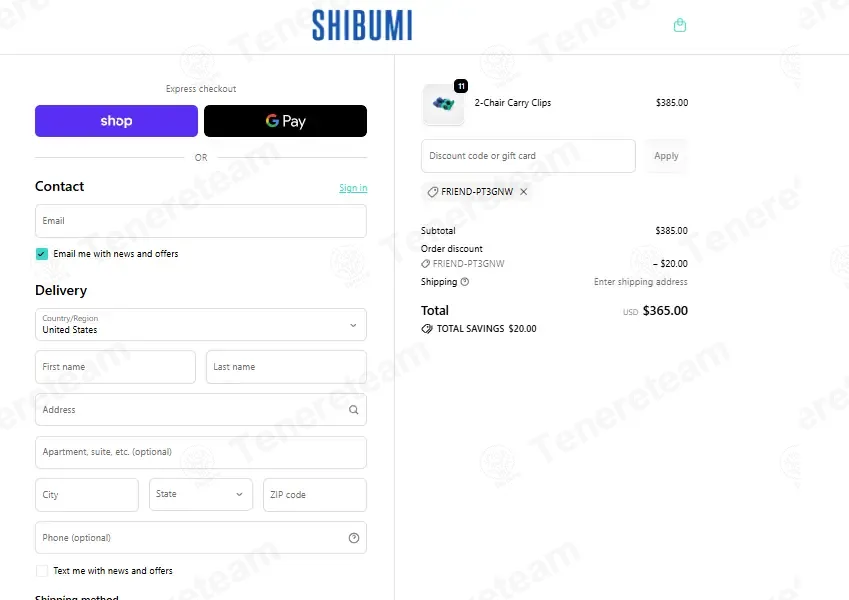 Shibumi Shade coupon code: $20 off with FRIEND-pt3gnw. Tested and valid as 2 days ago.