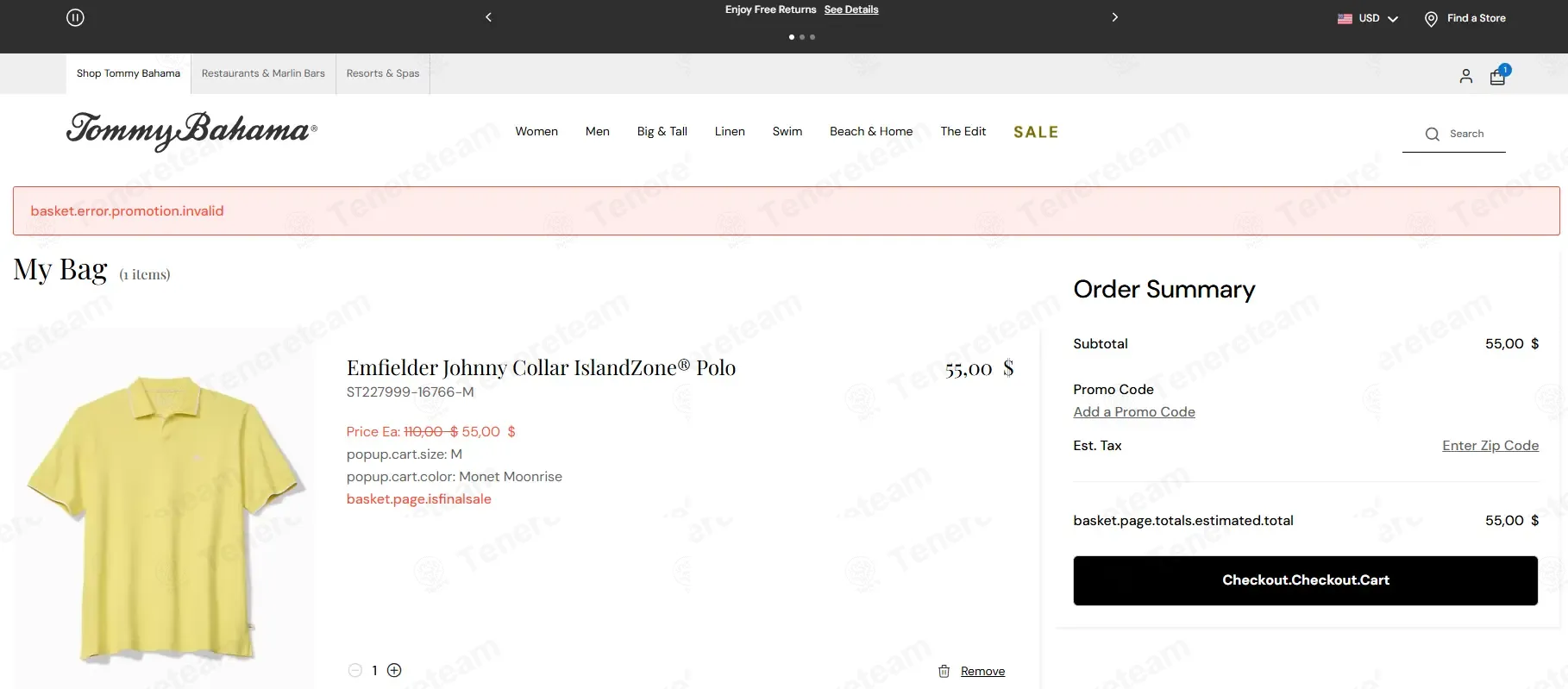 Tommy Bahama coupon code: 20% off with SPRING. Tested and valid as 3 weeks ago.