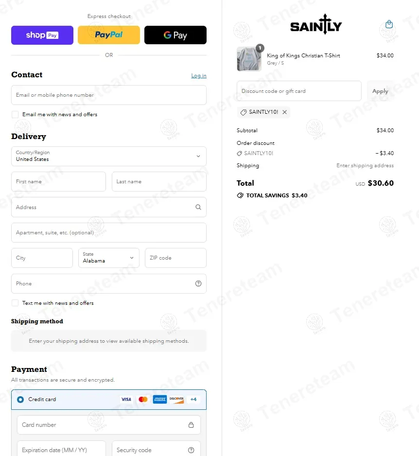 SaintlyCo LLC coupon code: 10% off with SAINTLY10!. Tested and valid as 1 year ago.