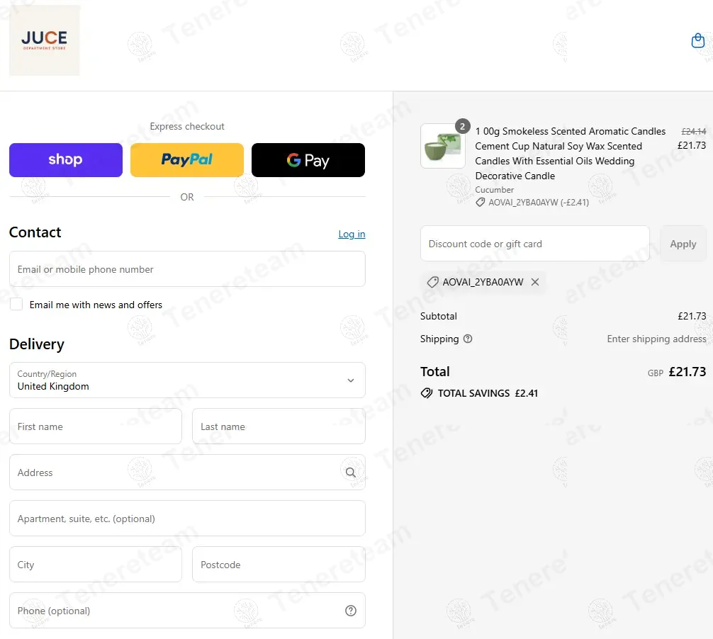 JUCE coupon code: 10% off with AOVAI_2YBA0AYW. Tested and valid as 9 months ago.