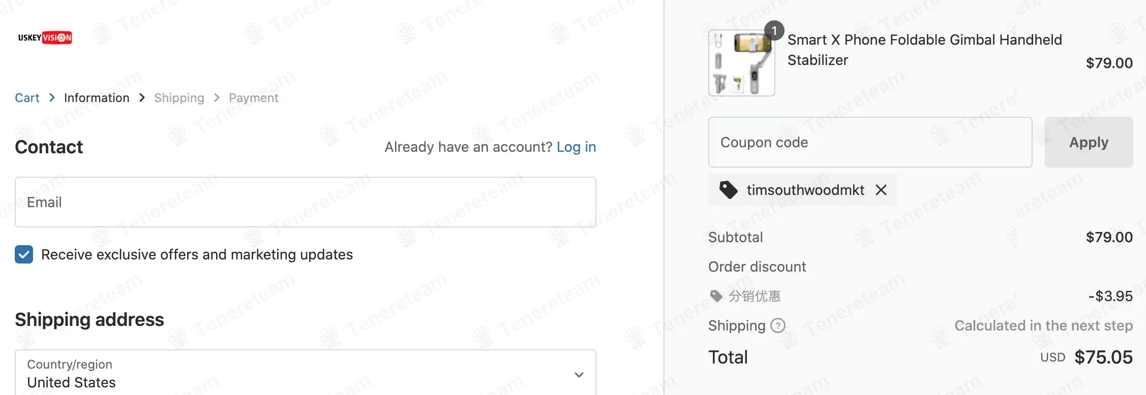Uskeyvision apply coupon code