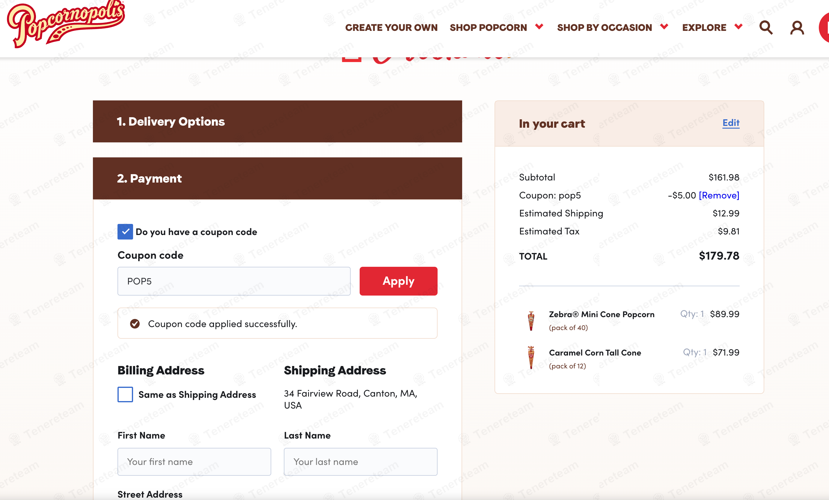Popcornopolis coupon code: $5 off with POP5. Tested and valid as 1 year ago.