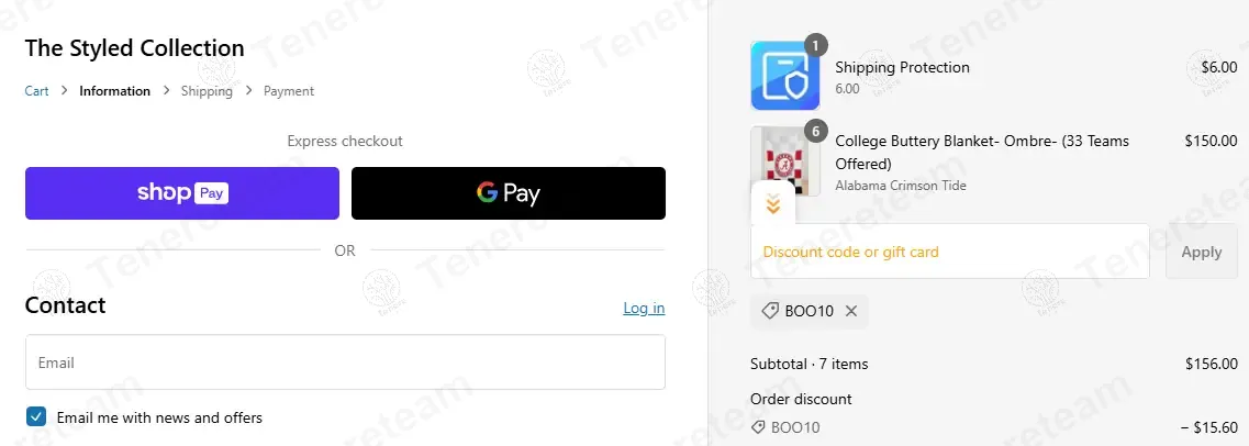The Styled Collection coupon code: 10% off with BOO10. Tested and valid as 1 year ago.