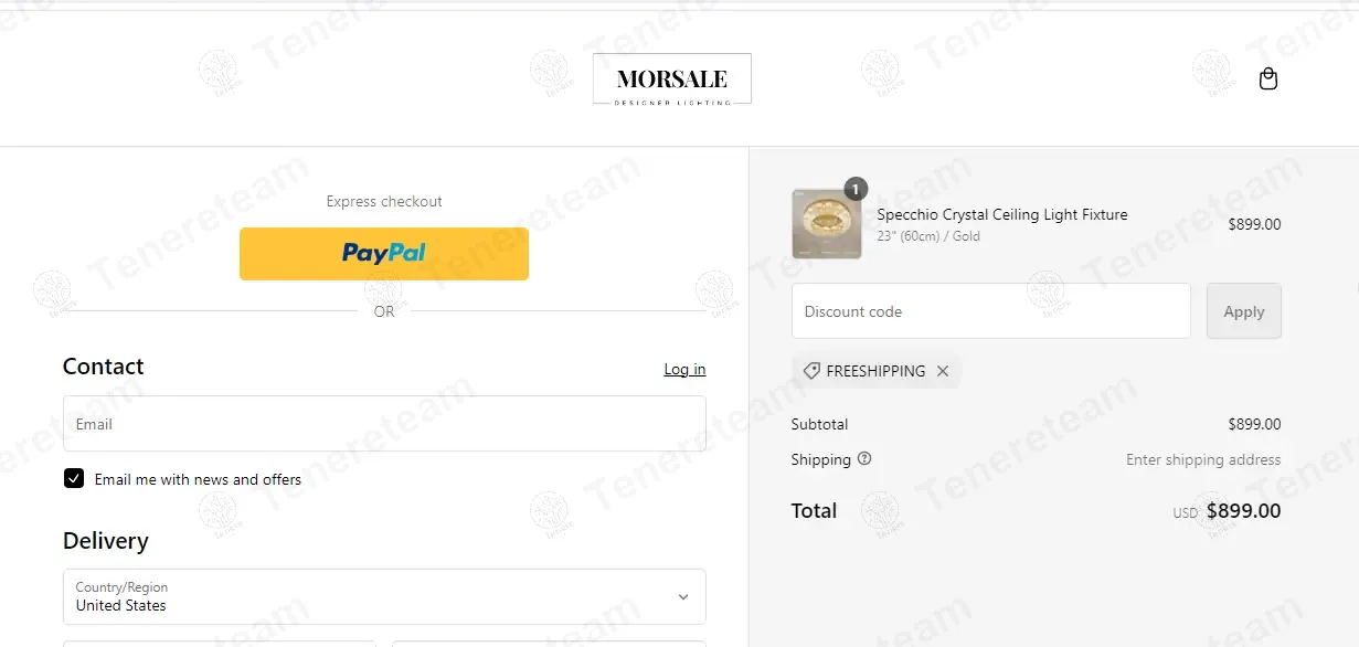 Morsale apply coupon code