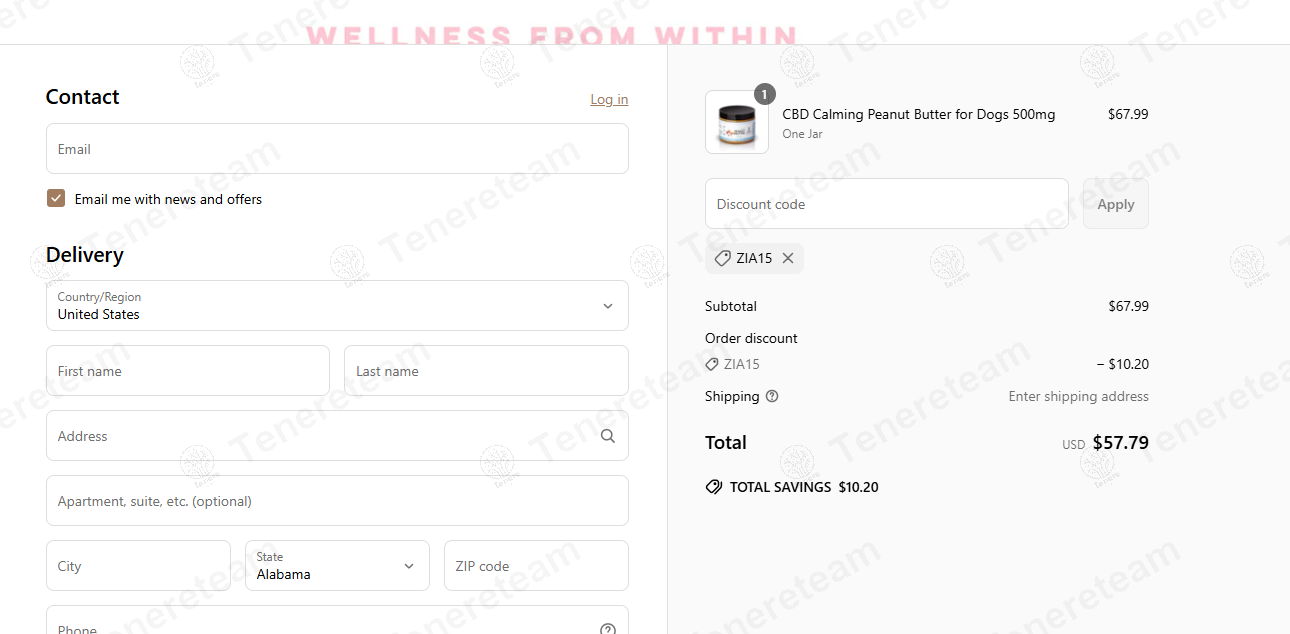 Petals and Tails coupon code: 15% off with ZIA15. Tested and valid as 1 year ago.