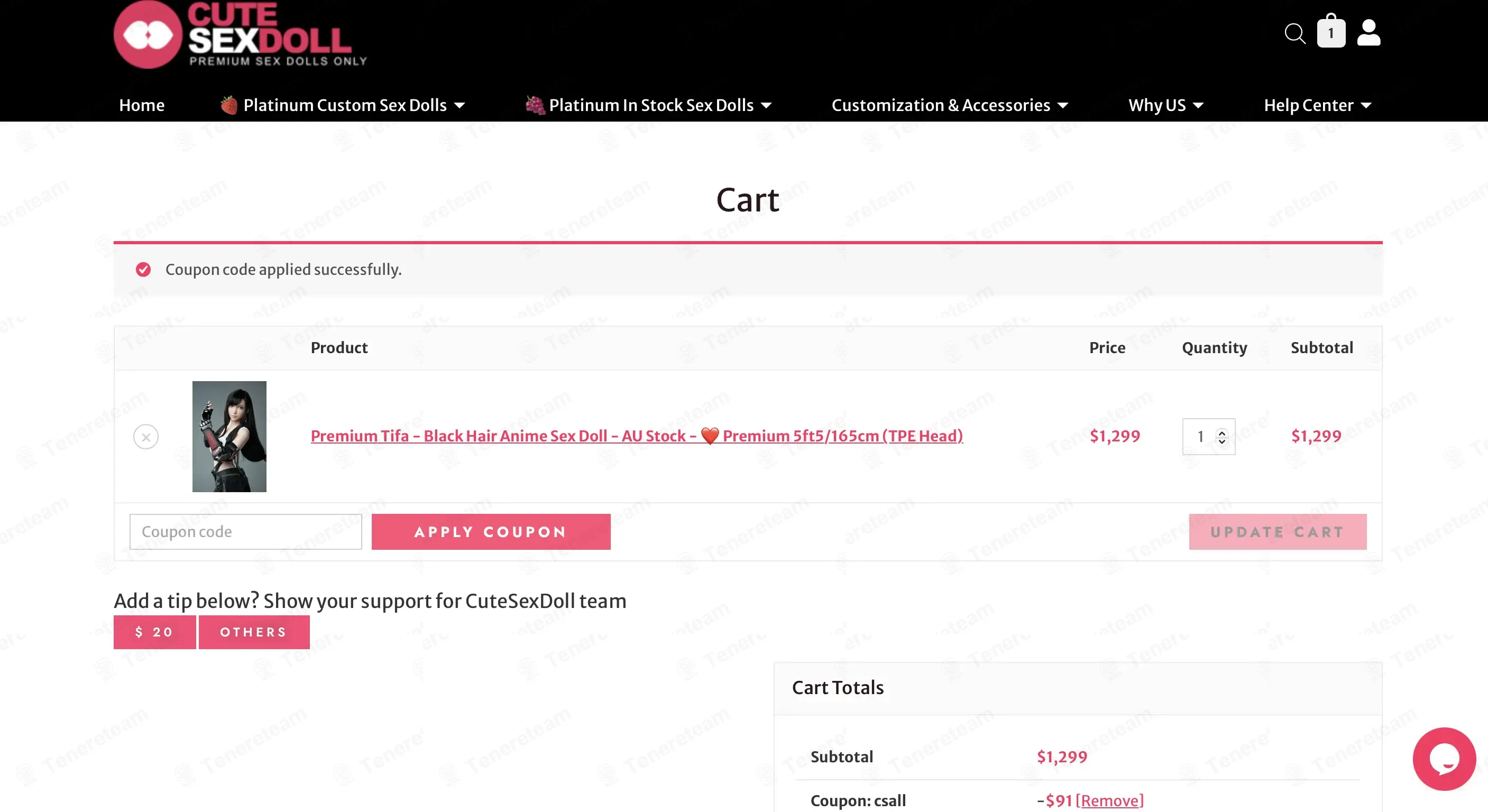 75% OFF Cute Sex Doll Coupon Codes - May 2026 Promo Codes