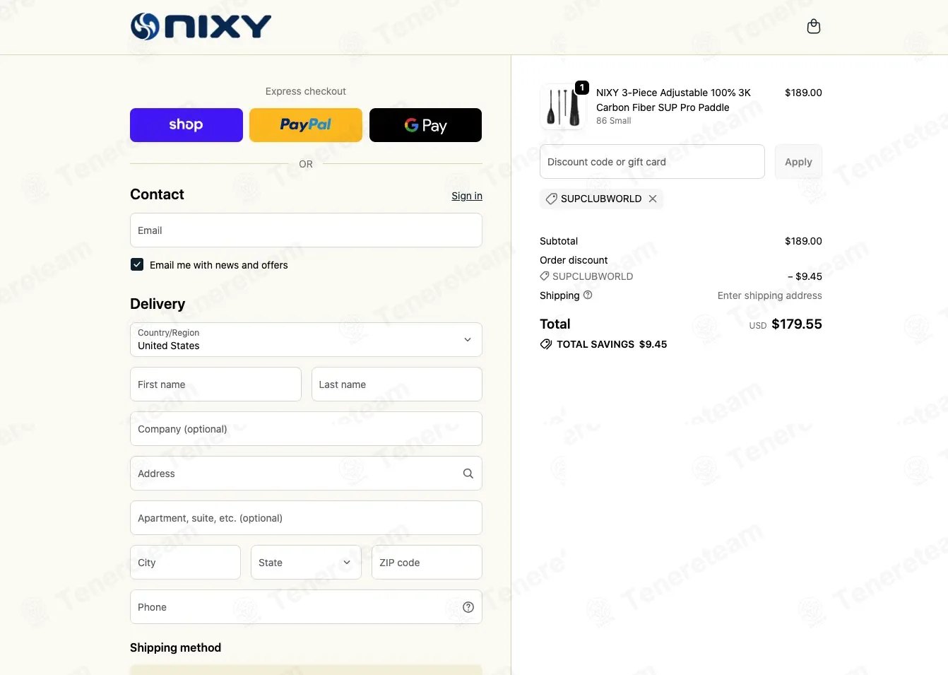 NIXY Sports coupon code: 5% off with SUPCLUBWORLD. Tested and valid as 1 month ago.