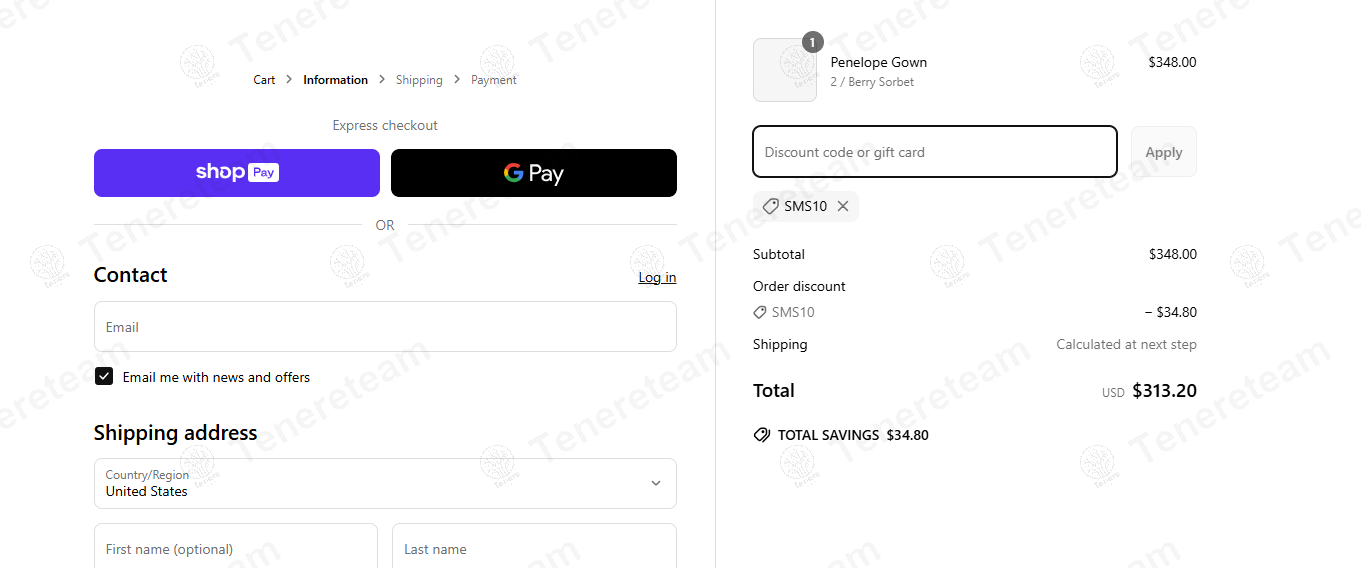 Kay Unger coupon code: 10% off with SMS10. Tested and valid as 1 year ago.