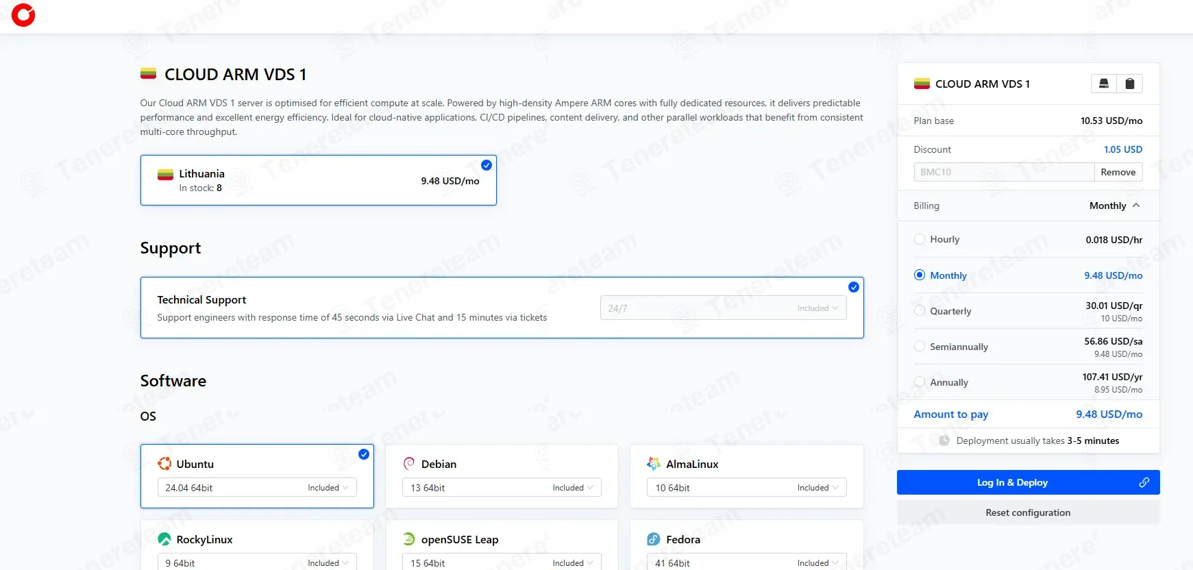 Cherry Servers coupon code: 10% off with BMC10. Tested and valid as 2 months ago.