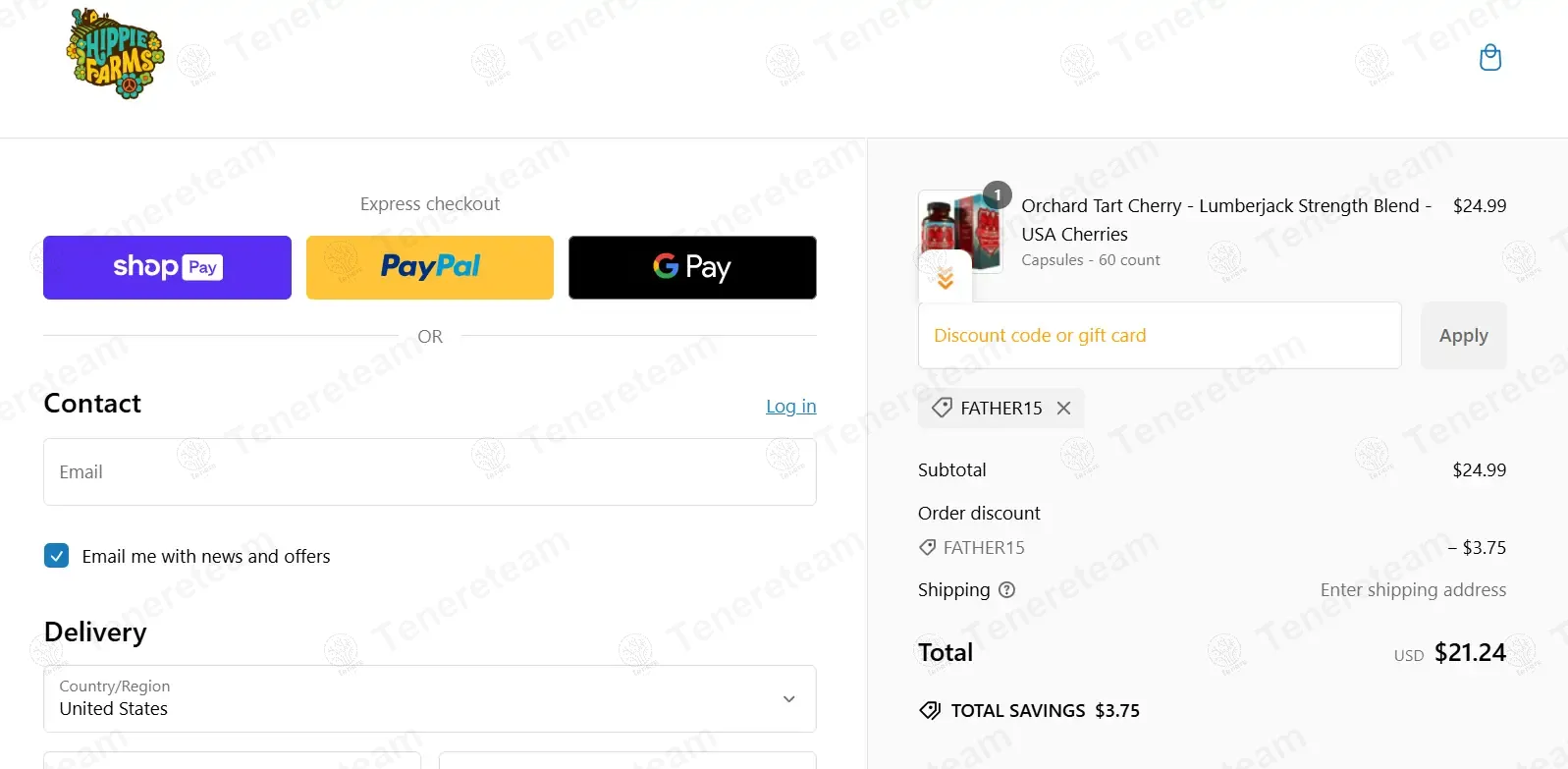 Hippie Farms coupon code: 15% off with FATHER15. Tested and valid as 11 months ago.
