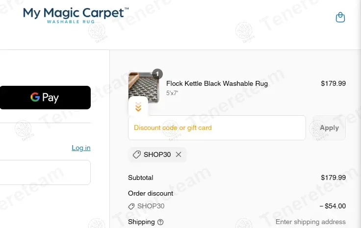 My Magic Carpet coupon code: 30% off with SHOP30. Tested and valid as 1 year ago.
