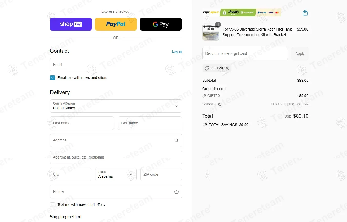 Ori Clambo apply coupon code