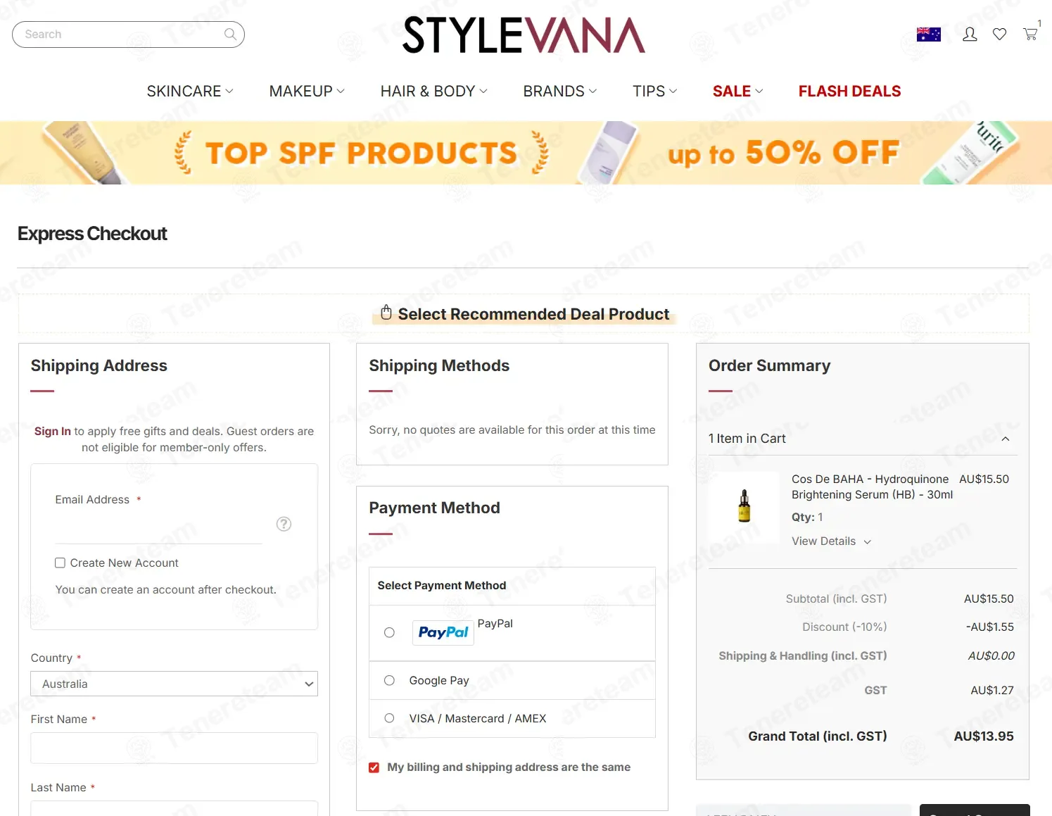 Stylevana coupon code: 10% off with AFFHONEY. Tested and valid as 1 month ago.