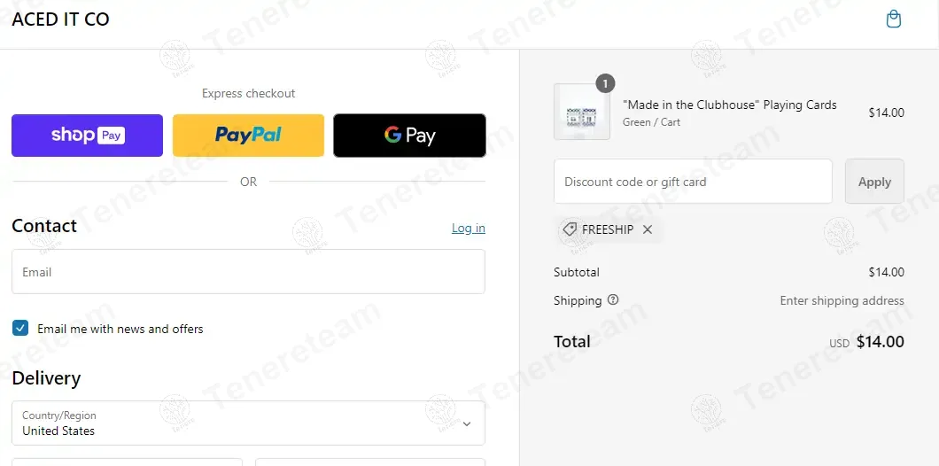 Aced It Co coupon code: Sale off with FREESHIP. Tested and valid as 9 months ago.