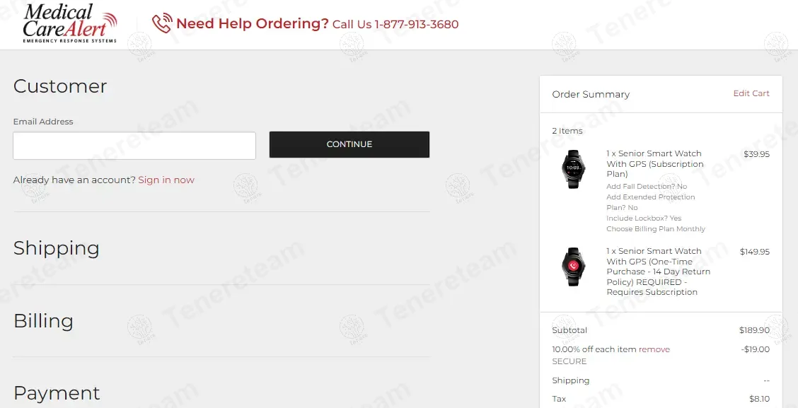 Medical Care Alert coupon code: 10% off with SECURE. Tested and valid as 1 year ago.
