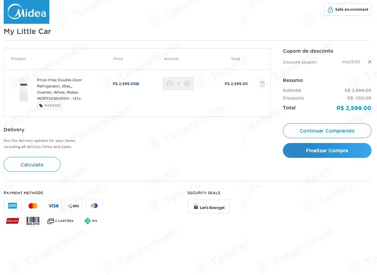 Midea BR coupon code: $100 off with MAES100. Tested and valid as 1 month ago.