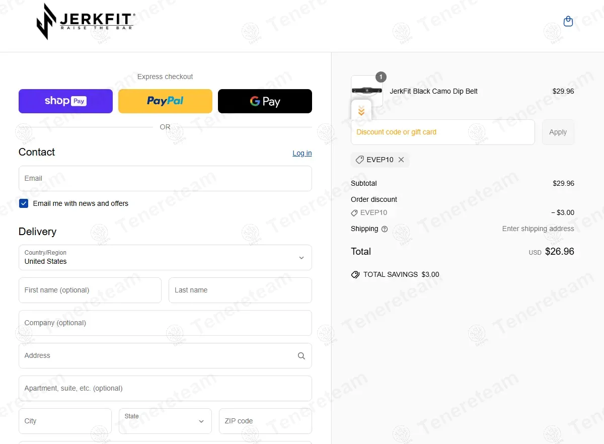 JerkFit apply coupon code