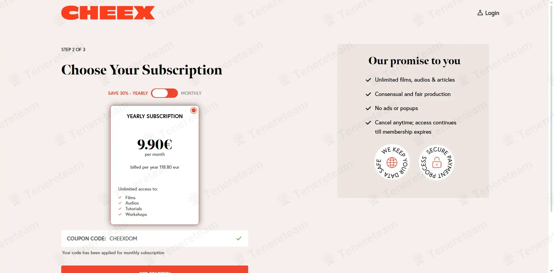 Cheex coupon code: 30% off with CHEEXDOM. Tested and valid as 9 months ago.