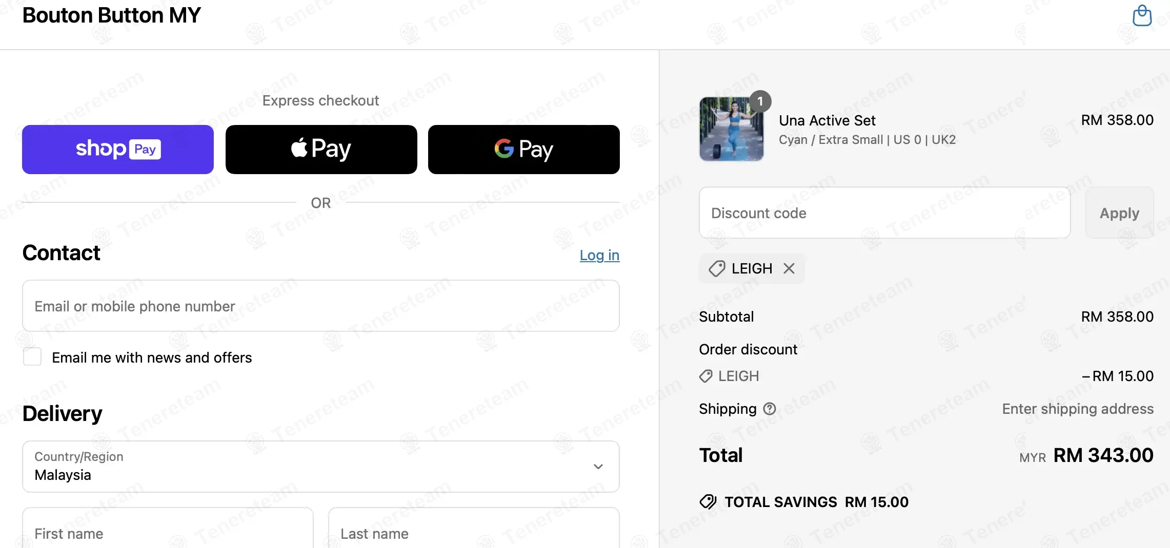 Button Intl Malaysia coupon code: RM15 off with LEIGH. Tested and valid as 1 year ago.