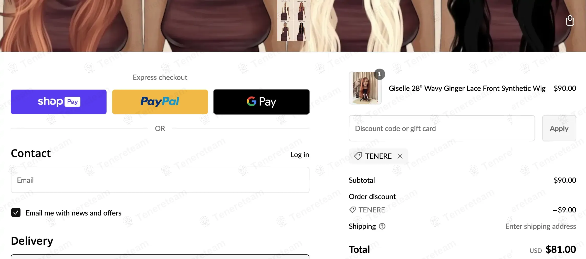 PBeauty Hair coupon code: 10% off with TENERE. Tested and valid as 1 year ago.