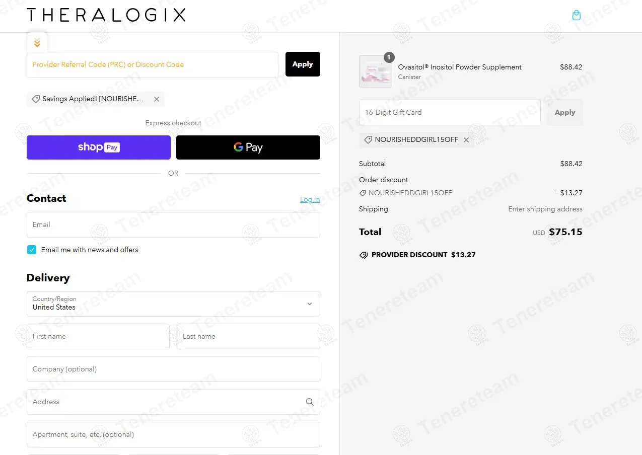 Theralogix coupon code: 15% off with NOURISHEDDGIRL15OFF. Tested and valid as 1 year ago.