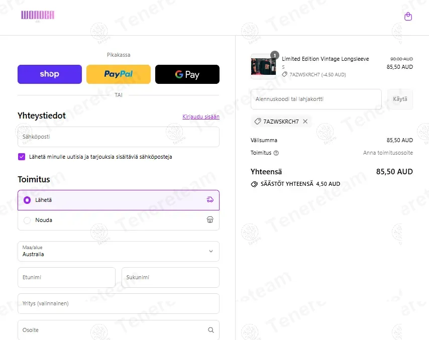 Wonder Club FI coupon code: 5% off with 7AZWSKRCH7. Tested and valid as 10 months ago.