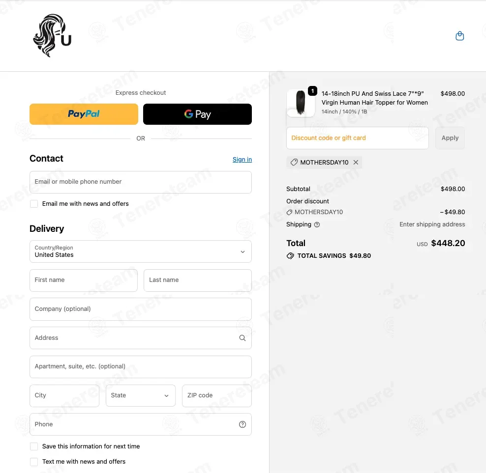 Ulofey coupon code: 10% off with MOTHERSDAY10. Tested and valid as 1 week ago.