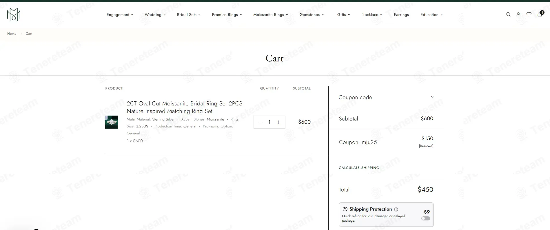Molly Jewelry US coupon code: 25% off with MJU25. Tested and valid as 2 weeks ago.
