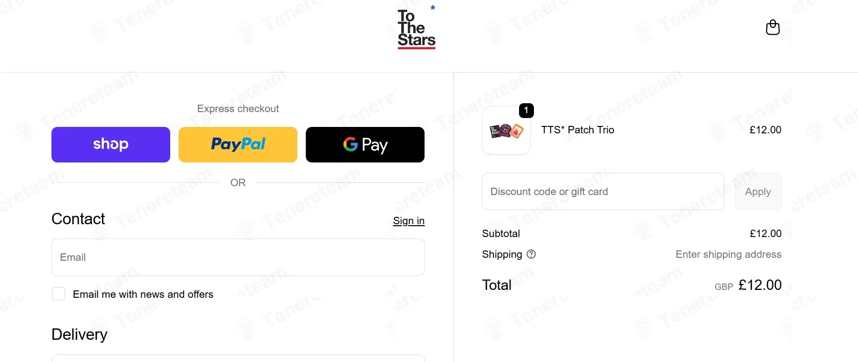 To The Stars coupon code: 10% off with SMSS4NWCR5Z. Tested and valid as 3 months ago.