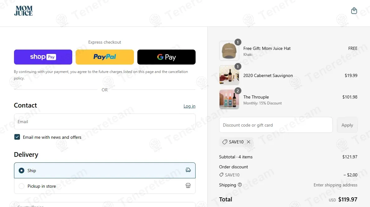 Mom Juice coupon code: 10% off with SAVE10. Tested and valid as 1 year ago.