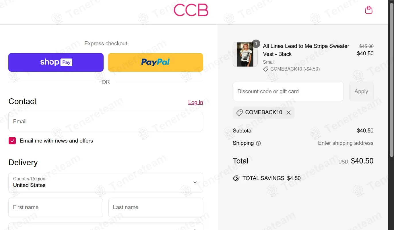 Closet Candy coupon code: 10% off with COMEBACK10. Tested and valid as 11 months ago.