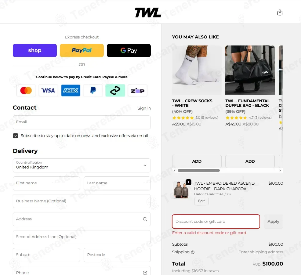 The WOD Life coupon code: 20% off with OUTLET20. Tested and valid as 2 months ago.