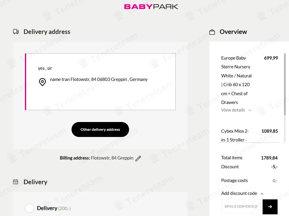 Babypark NL coupon code: $5 off with BPKLX18SM0KSQNPWLKM. Tested and valid as 1 year ago.