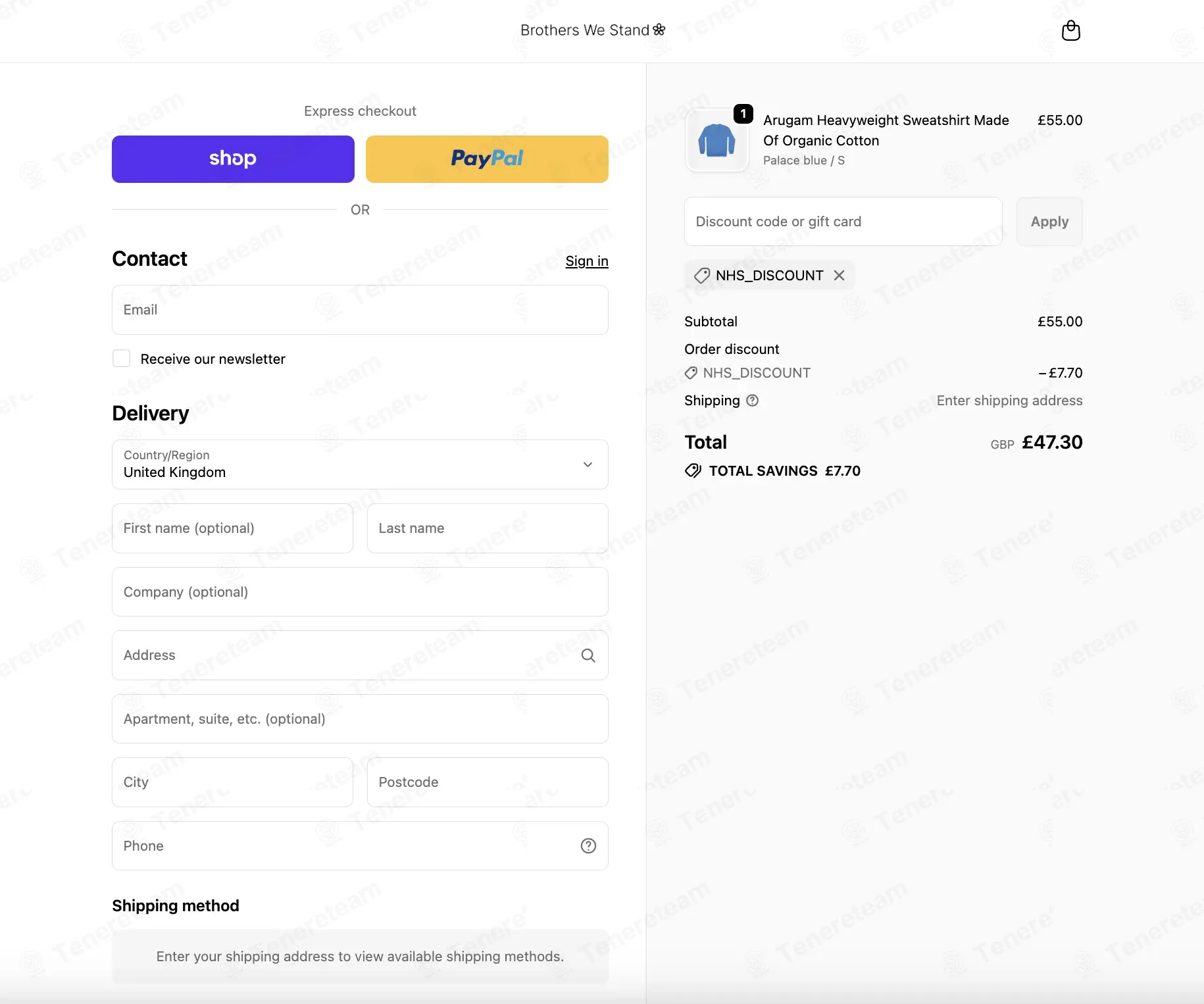 Brothers We Stand coupon code re-checked and confirmed working at checkout