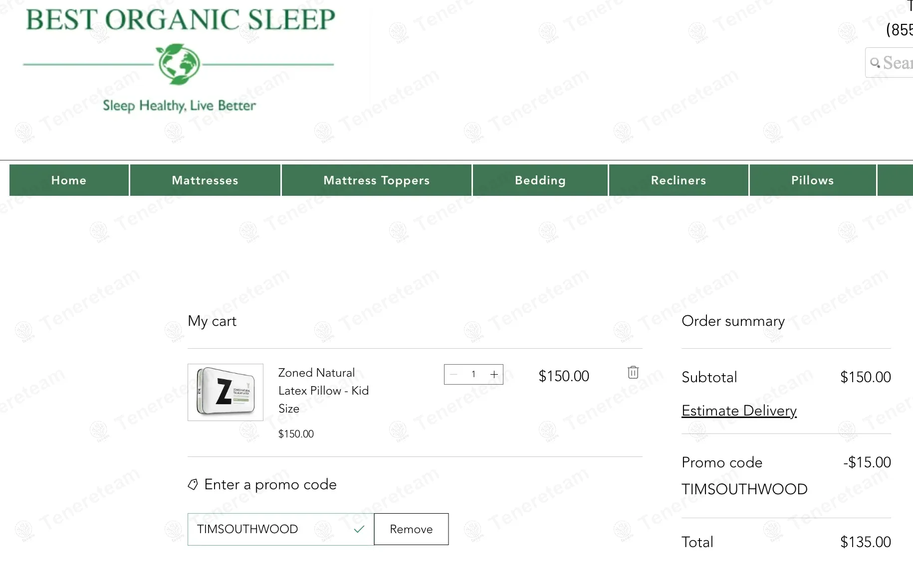 Best Organic Sleep coupon code: 10% off with TIMSOUTHWOOD. Tested and valid as 1 year ago.