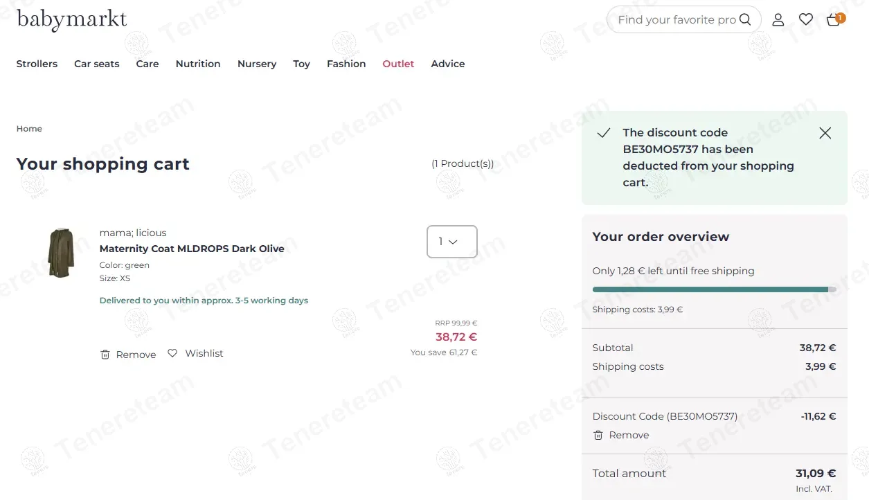 Pinkorblue BE coupon code: 30% off with BE30MO5737. Tested and valid as 1 year ago.