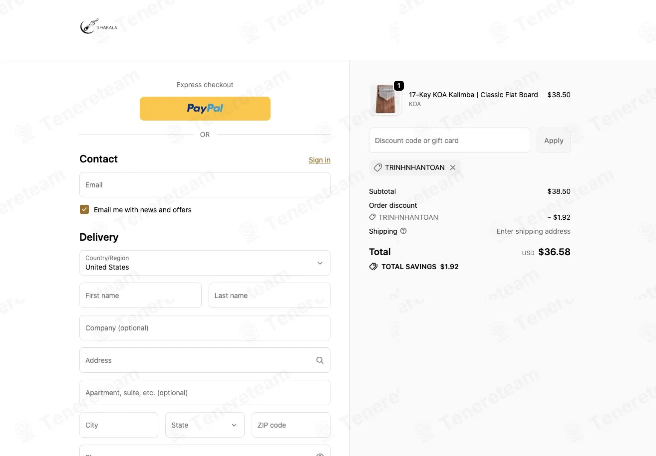Go Kalimba coupon code: 5% off with TRINHNHANTOAN. Tested and valid as 1 month ago.