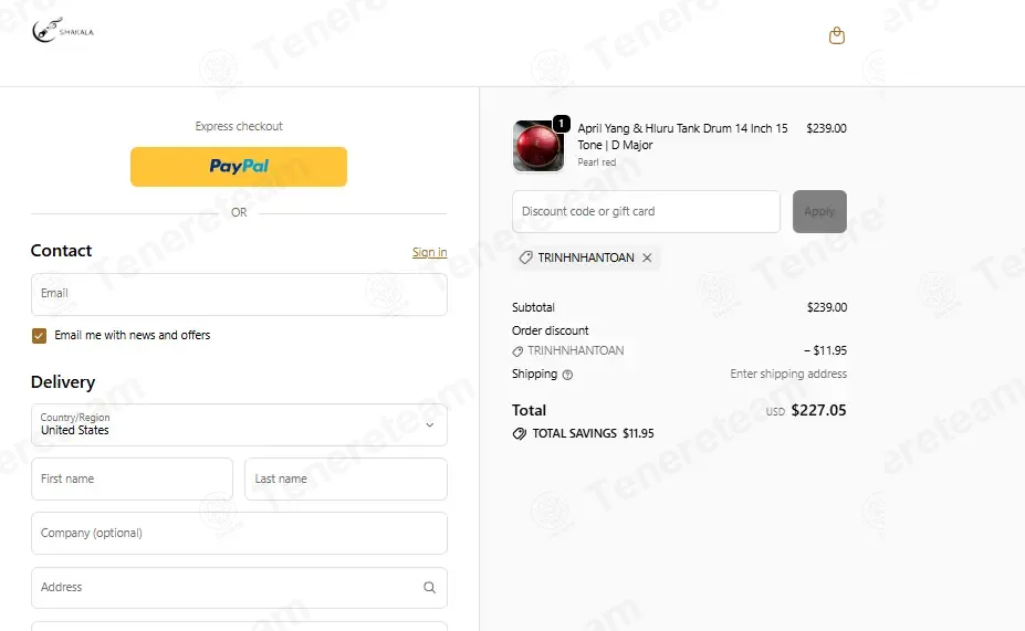 Go Kalimba coupon code: 5% off with TRINHNHANTOAN. Tested and valid as 1 month ago.