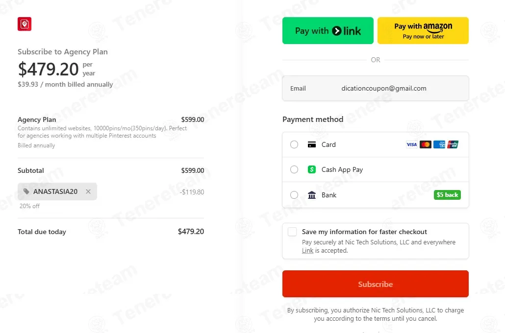 BlogtoPin coupon code: 20% off with ANASTASIA20. Tested and valid as 3 months ago.