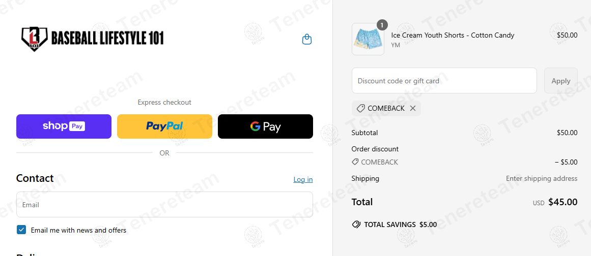 Baseball Lifestyle 101 coupon code: 10% off with COMEBACK. Tested and valid as 1 year ago.