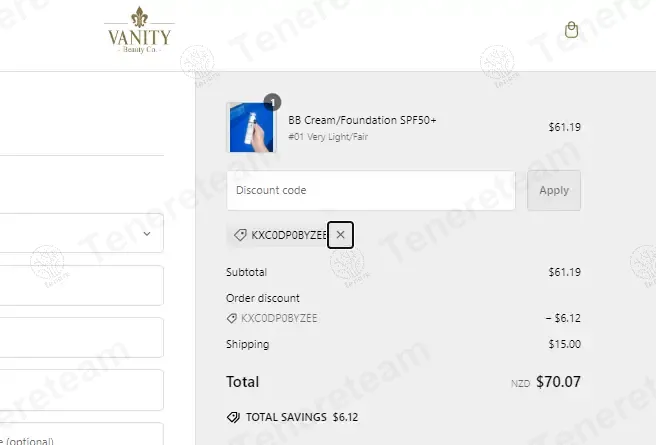 Vanity Beauty Company coupon code: 10% off with KXC0DP0BYZEE. Tested and valid as 1 year ago.