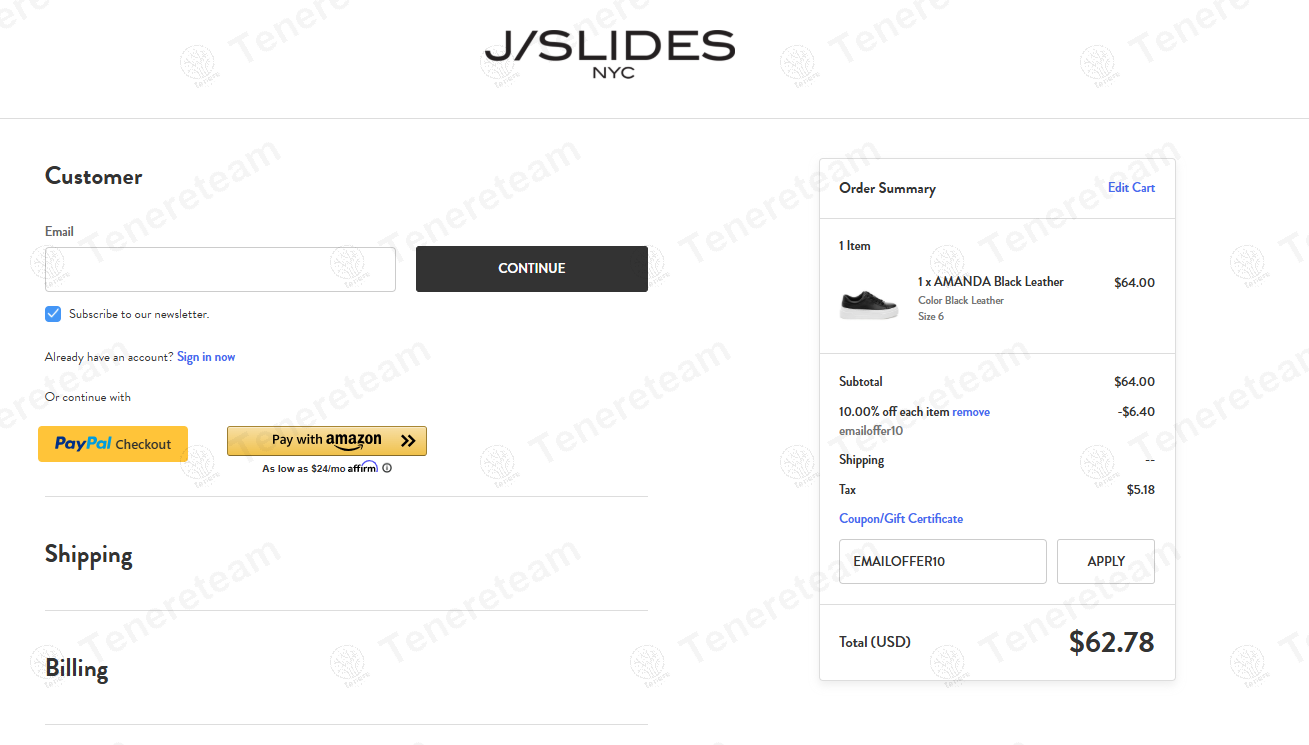 Jslides Footwear coupon code: 10% off with EMAILOFFER10. Tested and valid as 1 year ago.