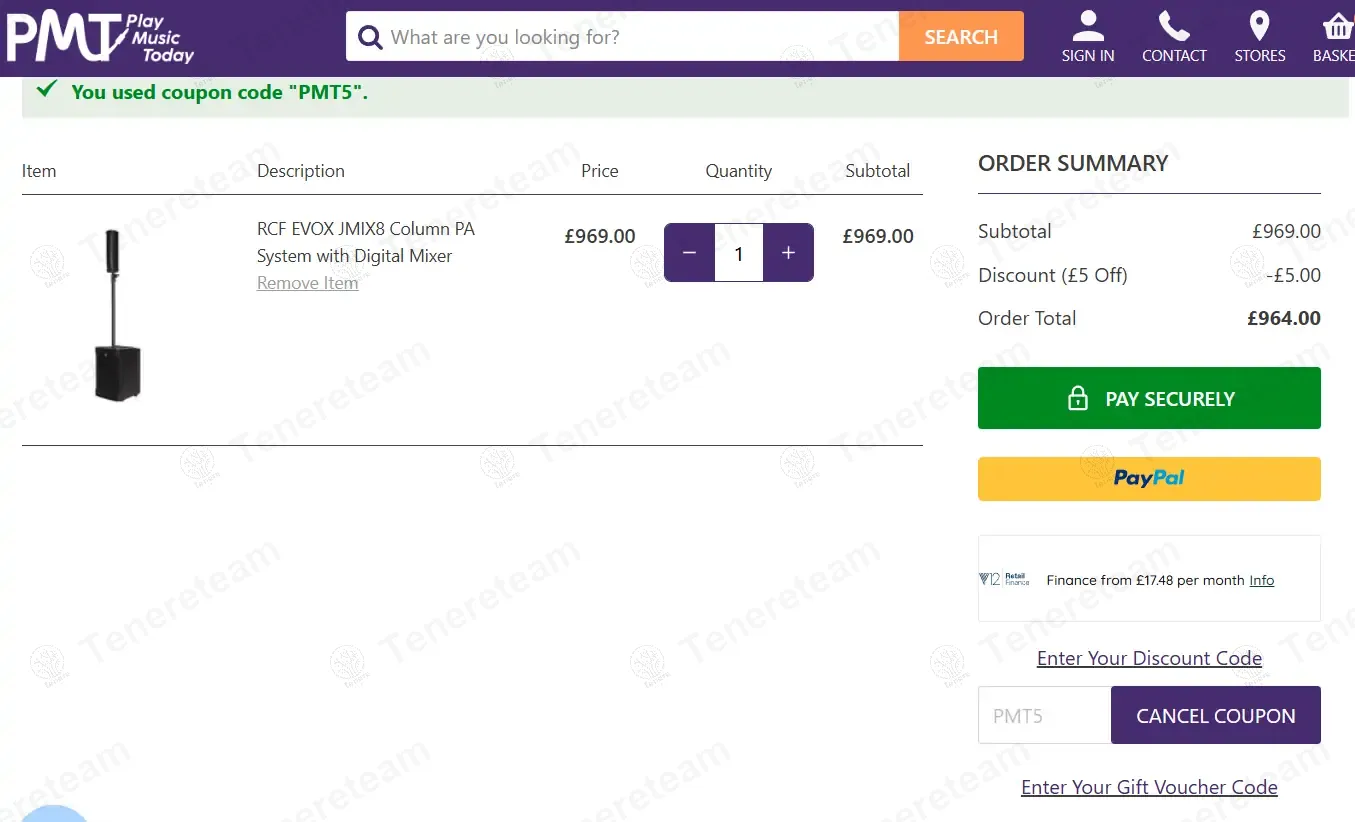 Pmt Online coupon code: £5 off with PMT5. Tested and valid as 1 year ago.